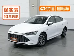 2024 BYD Qin PLUS Honor DM-i PHEV 55km Leading, белый — фото 1