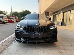 2022 BMW X6, чёрный — фото 2