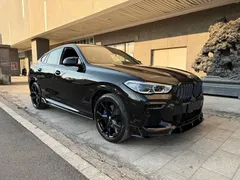 2022 BMW X6, чёрный — фото 3