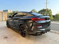 2022 BMW X6, чёрный — фото 6