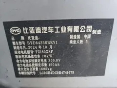 2024 BYD Yuan UP 401km Vitality — фото 14