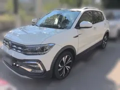 2021 Volkswagen T-Cross 280TSI DSG Luxury, белый — фото 1