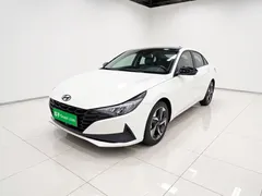 2021 Hyundai Elantra 1.5L CVT GLX Elite, белый — фото 1