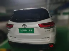 2018 Toyota Highlander 2.0T 4WD Luxury 7, белый — фото 3