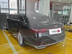 2022 Audi A8L 50 TFSI quattro Comfort Collector's Edition, чёрный — фото 9