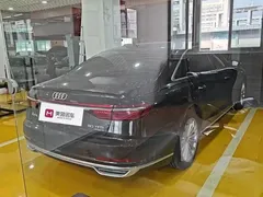 2022 Audi A8L 50 TFSI quattro Comfort Collector's Edition, чёрный — фото 8