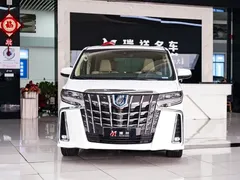 2021 Toyota Alphard Hybrid 2.5L Premium, белый — фото 2