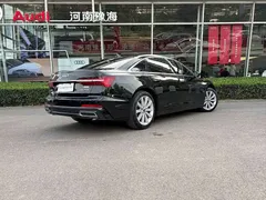 2022 Audi A6L 45 TFSI Select Sport, чёрный — фото 4