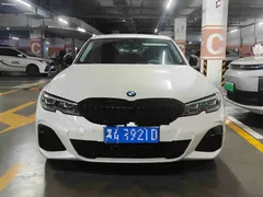 2021 BMW 3 Series 325i M Sport Night Package, белый — фото 2