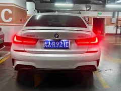 2021 BMW 3 Series 325i M Sport Night Package, белый — фото 4