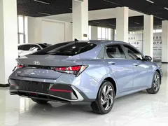 2023 Hyundai Elantra 1.5L CVT GLX Elite, синий — фото 16