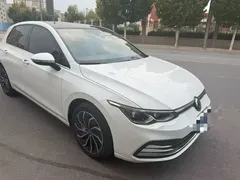 2021 Volkswagen Golf 280TSI DSG Pro, белый — фото 2