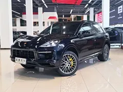 2023 Porsche Cayenne S 2.9T Platinum, синий — фото 1
