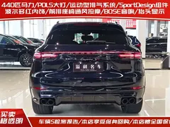 2023 Porsche Cayenne S 2.9T Platinum, синий — фото 4