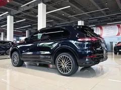2023 Porsche Cayenne S 2.9T Platinum, синий — фото 9