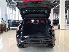 2023 Porsche Cayenne S 2.9T Platinum, синий — фото 11