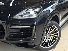 2023 Porsche Cayenne S 2.9T Platinum, синий — фото 12
