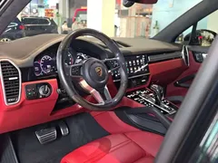 2023 Porsche Cayenne S 2.9T Platinum, синий — фото 32