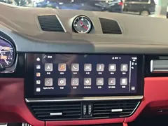 2023 Porsche Cayenne S 2.9T Platinum, синий — фото 36