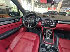 2023 Porsche Cayenne S 2.9T Platinum, синий — фото 45