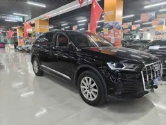 2021 Audi Q7 45 TFSI quattro S line Sport, чёрный — фото 3