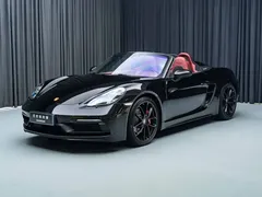 2022 Porsche 718 Spyder 2.0T, чёрный — фото 1