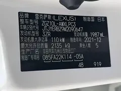 2020 Lexus NX 200 2WD Fengxing China VI, белый — фото 23