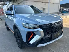 2022 Geely Atlas X 1.8TD DCT Connect, синий — фото 3