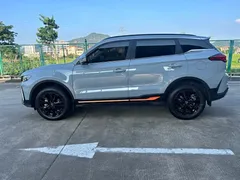 2022 Geely Atlas X 1.8TD DCT Connect, синий — фото 4