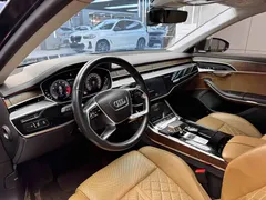 2021 Audi A8L 55 TFSI quattro Luxury, чёрный — фото 5