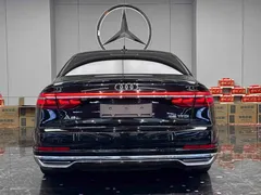 2021 Audi A8L 55 TFSI quattro Luxury, чёрный — фото 8
