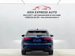 2021 Audi A3 Sportback 35 TFSI Sport, синий — фото 5