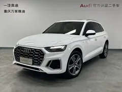 2021 Audi Q5L 45 TFSI Luxury Dynamic, белый — фото 1