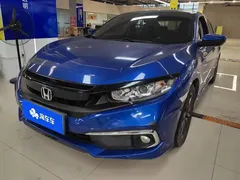 2019 Honda Civic 220TURBO CVT, синий — фото 1