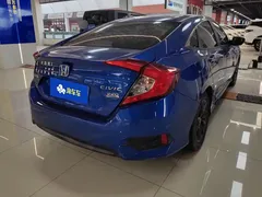 2019 Honda Civic 220TURBO CVT, синий — фото 3