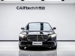 2022 Mercedes-Benz S-Class S 400 L Business, чёрный — фото 1