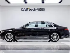 2022 Mercedes-Benz S-Class S 400 L Business, чёрный — фото 2