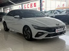 2023 Hyundai Elantra 1.5L CVT GLX Elite, белый — фото 2