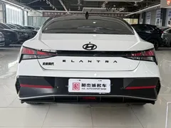 2023 Hyundai Elantra 1.5L CVT GLX Elite, белый — фото 5