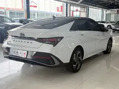 2023 Hyundai Elantra 1.5L CVT GLX Elite, белый — фото 6