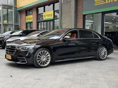 2021 Mercedes-Benz S-Class S 500 L 4MATIC, чёрный — фото 4