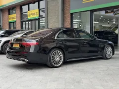 2021 Mercedes-Benz S-Class S 500 L 4MATIC, чёрный — фото 7