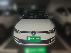 2021 Volkswagen Golf 280TSI DSG Pro, белый — фото 3