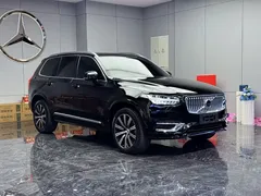 2022 Volvo XC90 7-seat, чёрный — фото 3