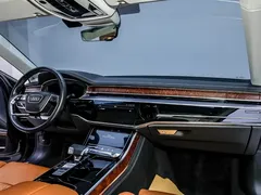 2023 Audi A8L 50 TFSI quattro Premium, чёрный — фото 13