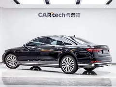 2023 Audi A8L 50 TFSI quattro Premium, чёрный — фото 4