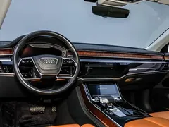 2023 Audi A8L 50 TFSI quattro Premium, чёрный — фото 19