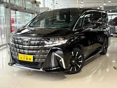 2024 Toyota Alphard Hybrid 2.5L Premium, чёрный — фото 1