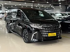 2024 Toyota Alphard Hybrid 2.5L Premium, чёрный — фото 3