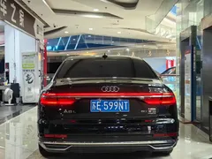 2021 Audi A8L 50 TFSI quattro Luxury, чёрный — фото 9